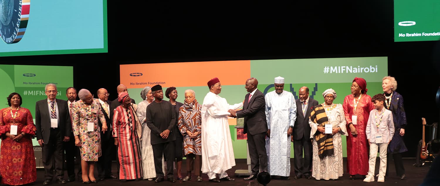 Participants in the Mo Ibrahim Foundation's Global Governance Weekend.